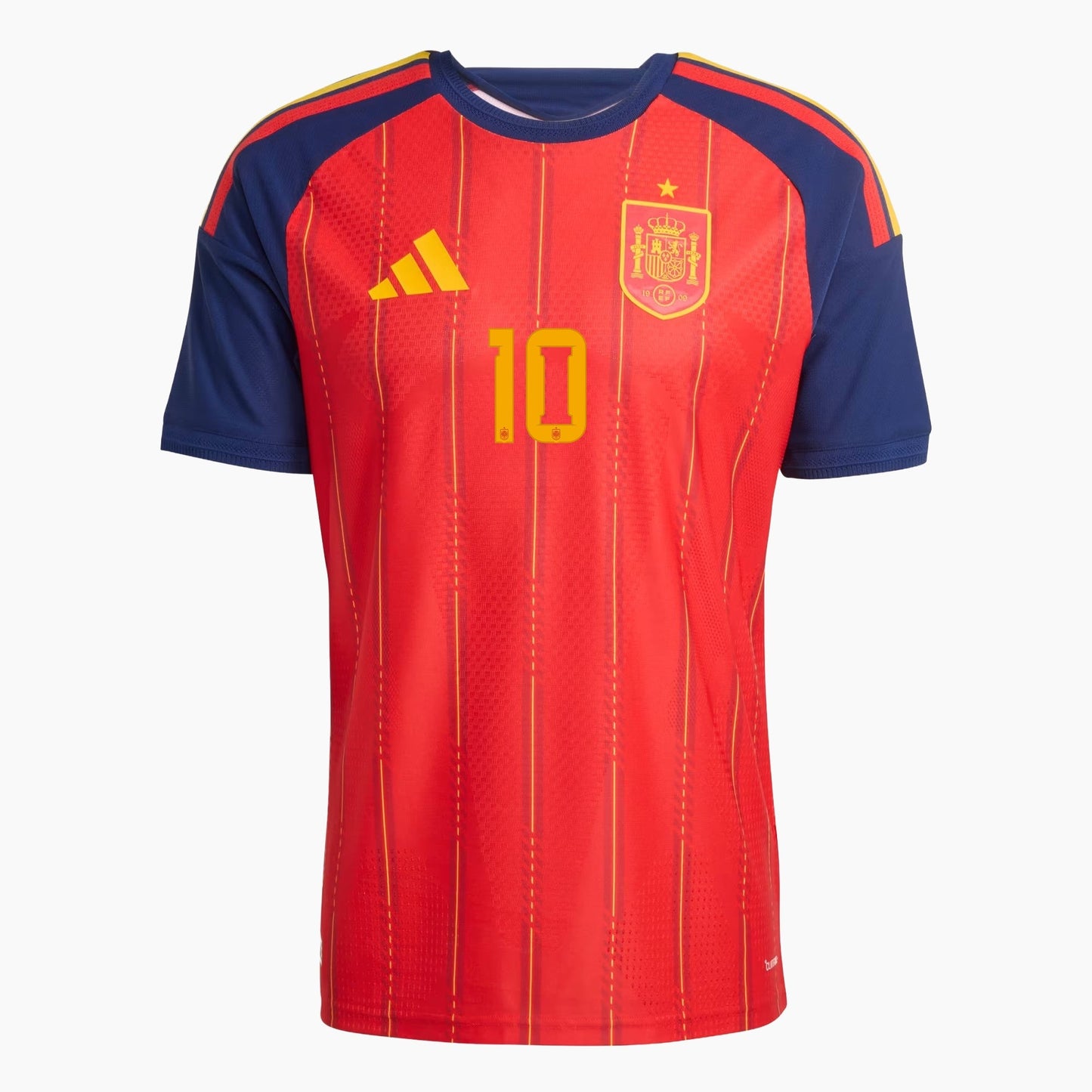 Spain 2026 World Cup Home Player Version Jersey — Dani Olmo 10