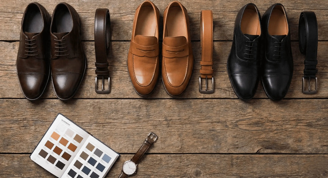 How to Match Leather Shoes and Belts the Right Way