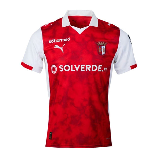 Braga FC Home Jersey 2025-26 Fan Version