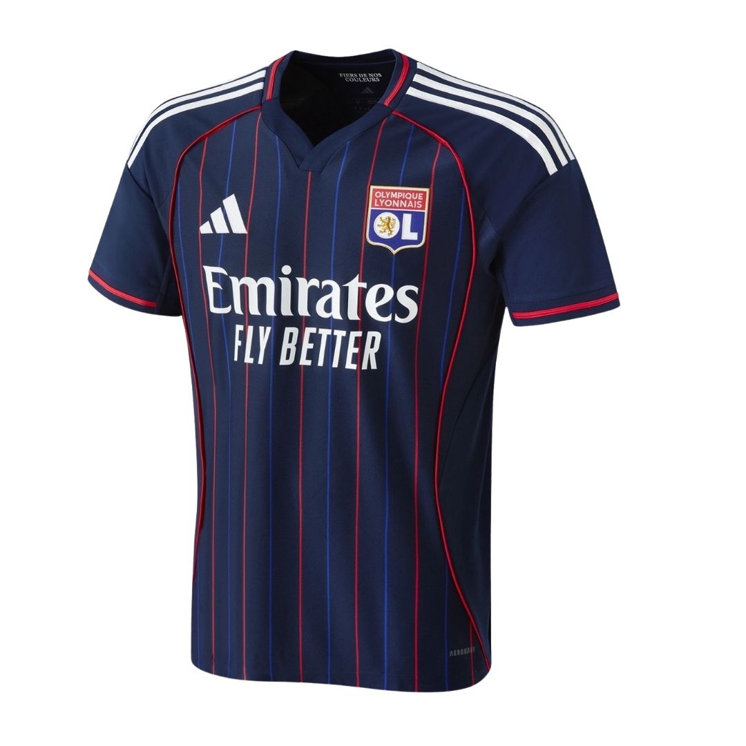 Olympique Lyon Away Jersey 2025-26 Fan Version