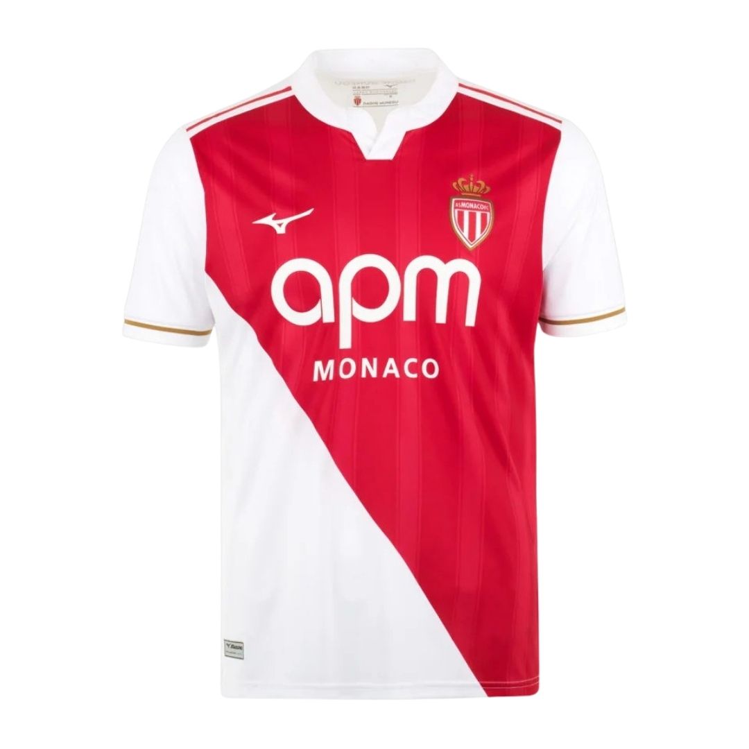 AS Monaco Home Jersey 2025-26 Fan Version