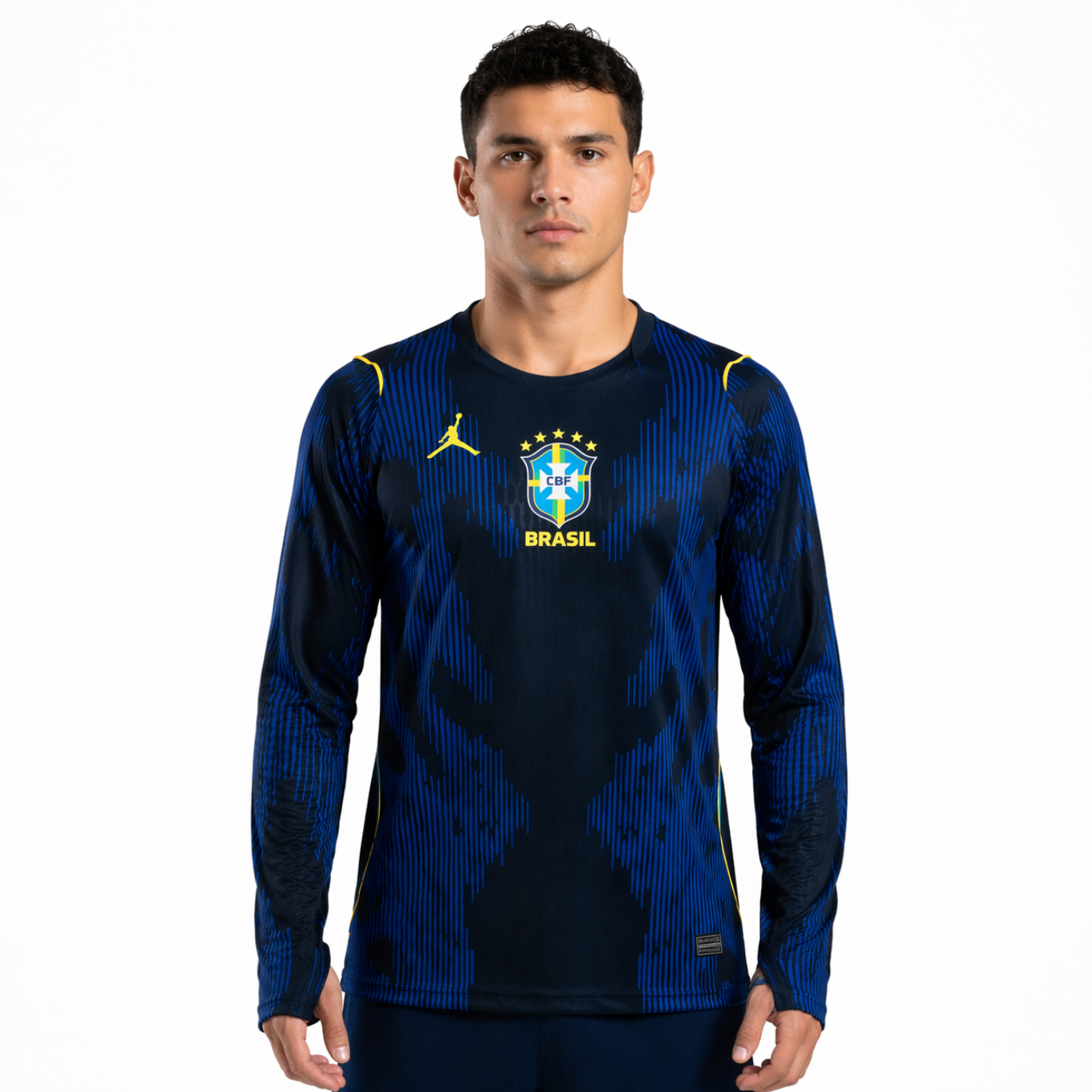 Camisa Manga Longa Brasil II - Copa do Mundo 2026
