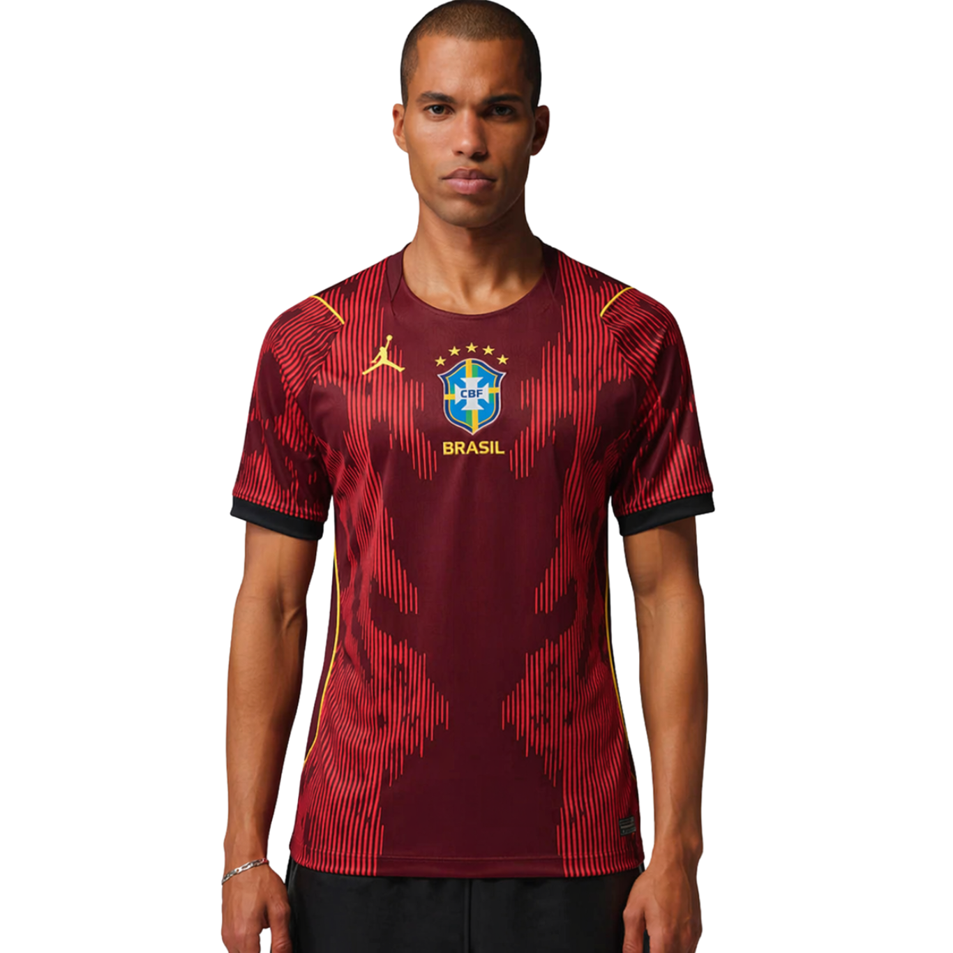 Brazil Third Jersey World Cup 2026/27 Red - Fan Version
