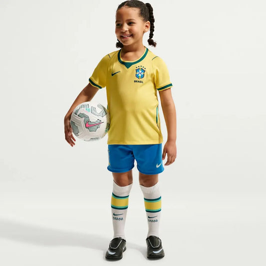 Kit Kids Brazil Home 2026 - World Cup