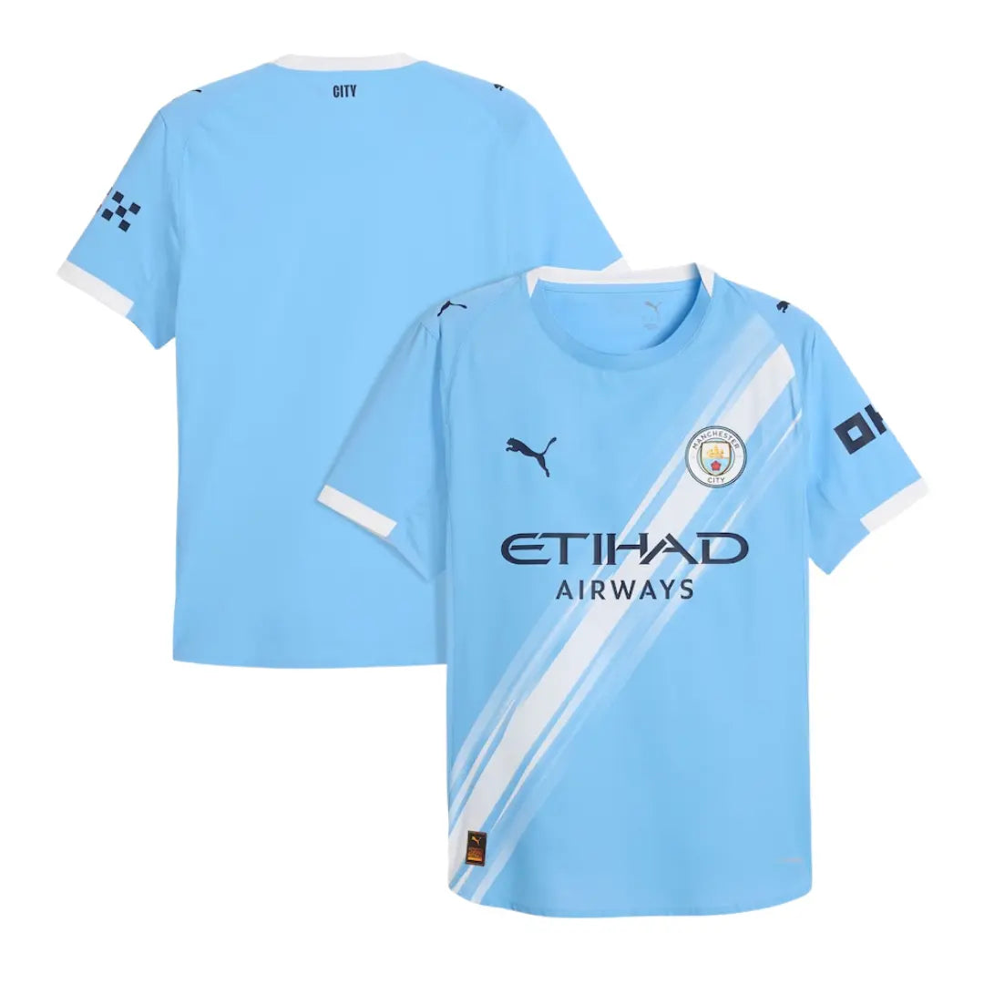 Manchester City Home Jersey 2025-26 Fan Version