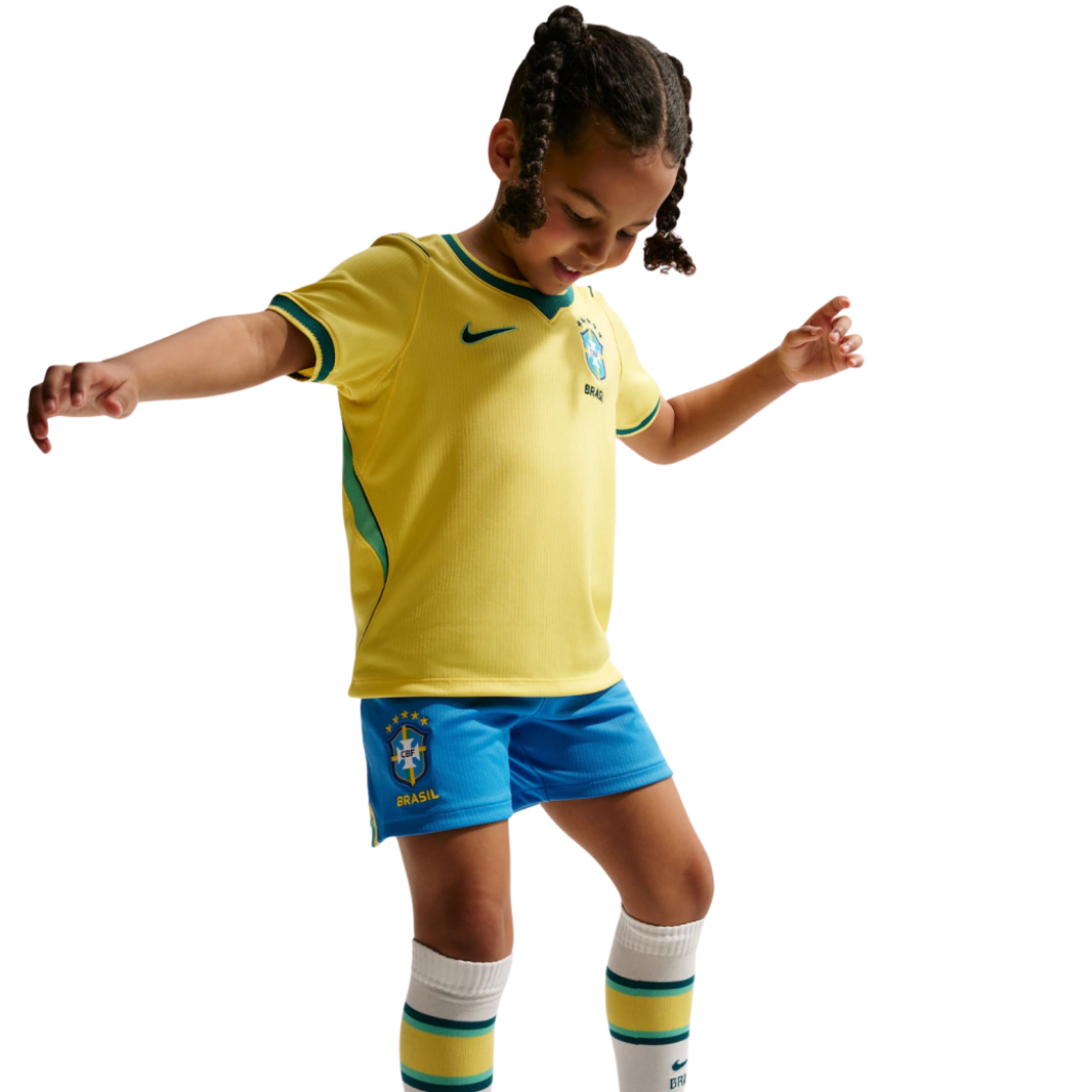 Brazil Home Jersey World Cup 2026 - Kids Version