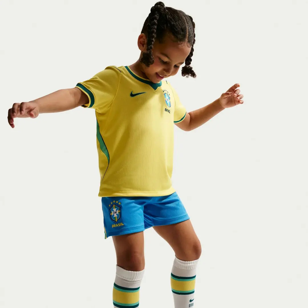 Kit Kids Brazil Home 2026 - World Cup