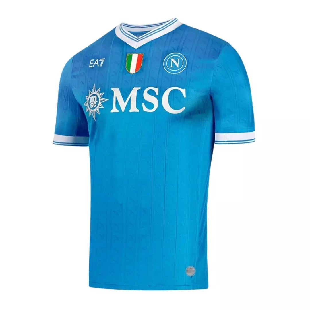 SSC Napoli Home Jersey 2025-26 Fan Version