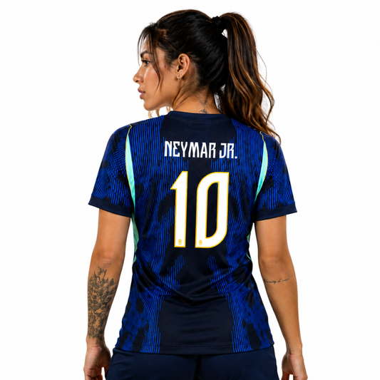 Brazil Away Jersey World Cup 2026 - Women's #NEYMAR JR - 10