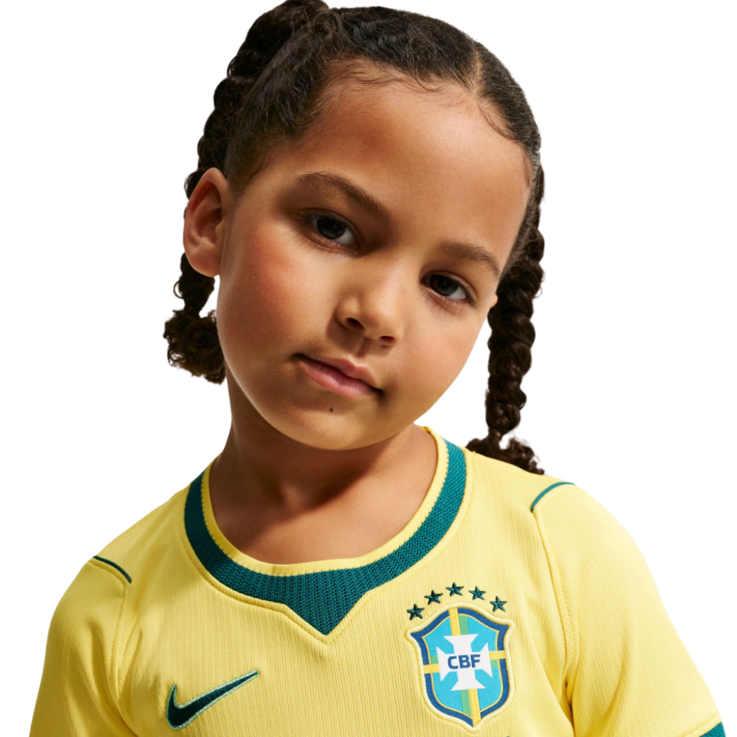 Brazil Home Jersey World Cup 2026 - Kids Version