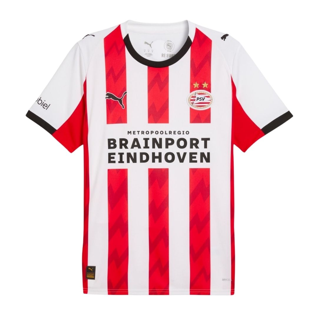 PSV Home Jersey 2025-26 Fan Version