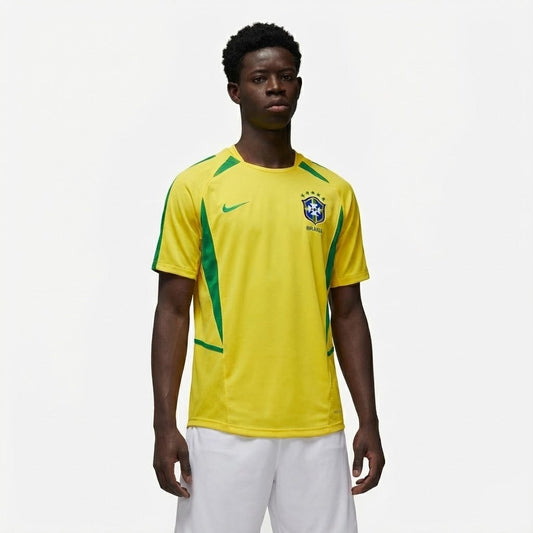 Brazil Home Jersey World Cup 2002/03 - Retro Version