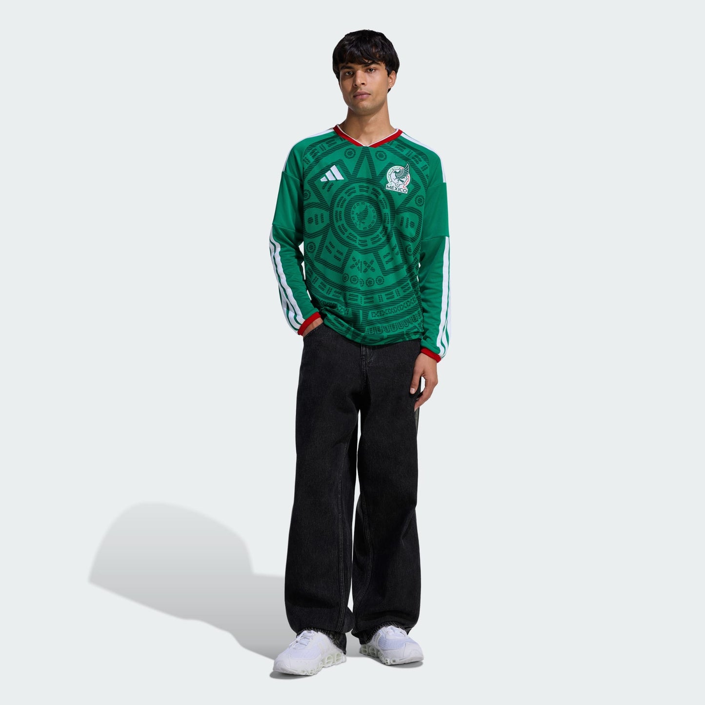 Mexico Home - Long Sleeve Shirt 2026 World Cup - Authentic Player
