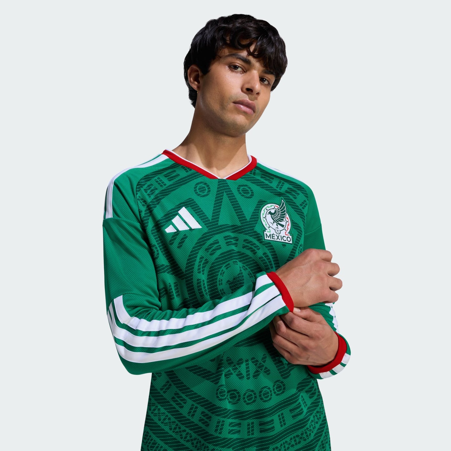 Mexico Home - Long Sleeve Shirt 2026 World Cup - Authentic Player