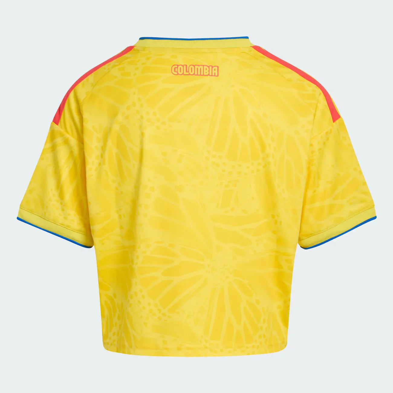 2026 Colombia Women's Stadium Home Cropped Soccer Jersey - World Cup 2026