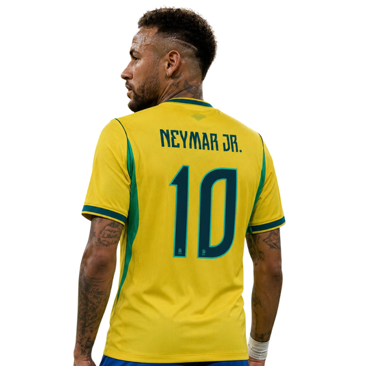 Brazil Away Jersey World Cup 2026 - Fan Version #NEYMAR JR - 10