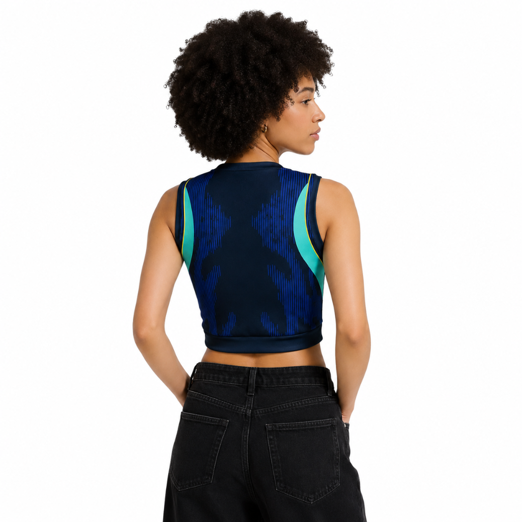Brazil Away Jersey World Cup 2026 - Women's Cropped