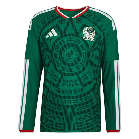Mexico Home - Long Sleeve Shirt 2026 World Cup - Fan Version