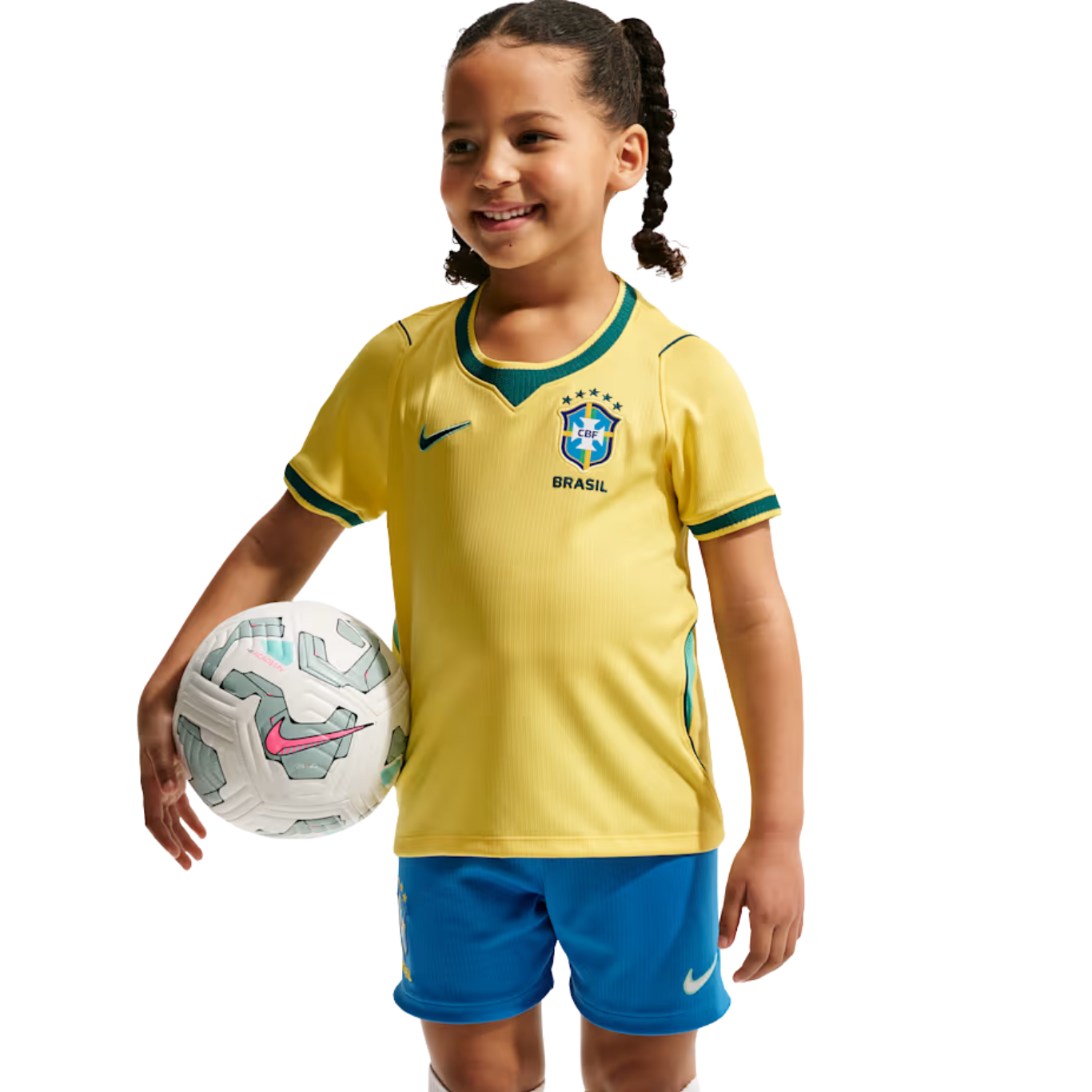 Brazil Home Jersey World Cup 2026 - Kids Version