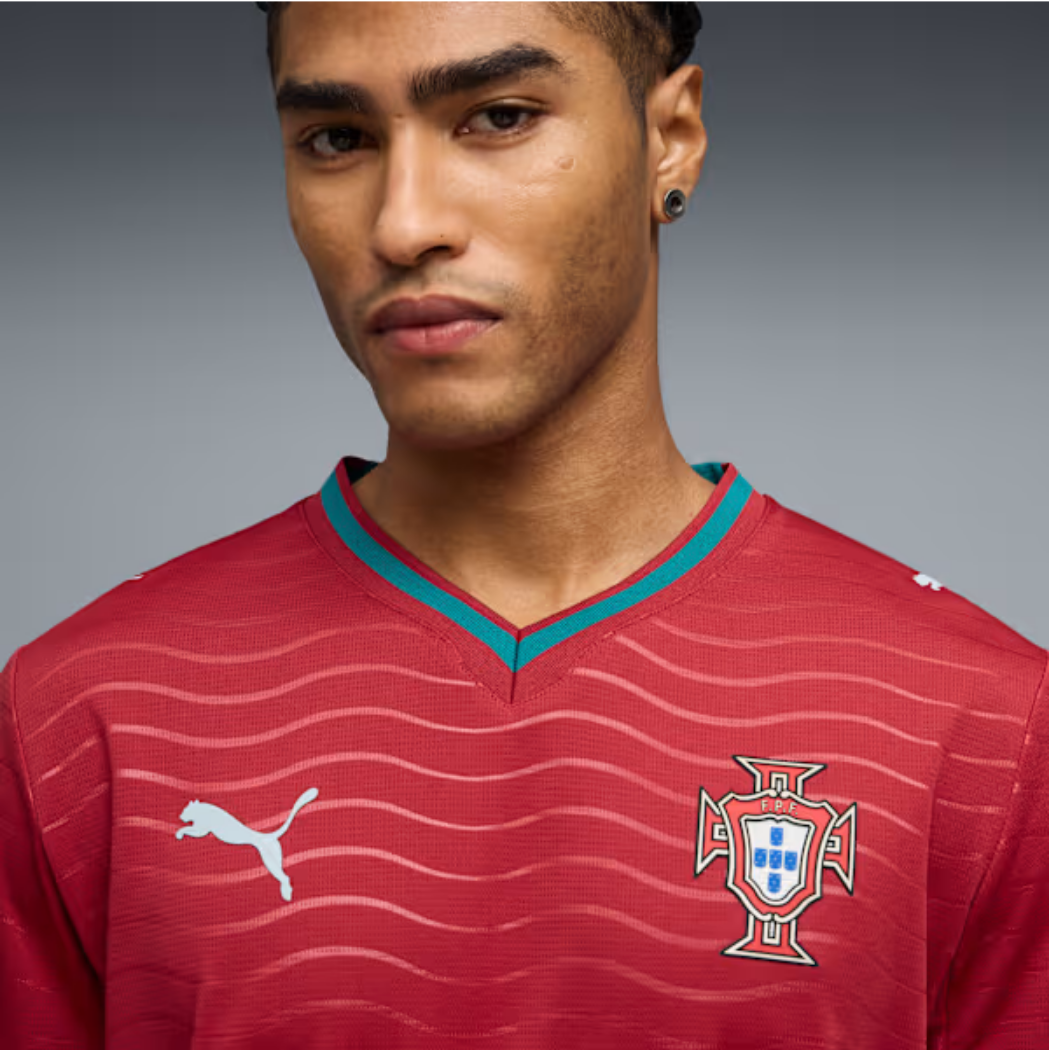 Camisa Seleção Portugal I Manga Longa - Copa do Mundo 2026