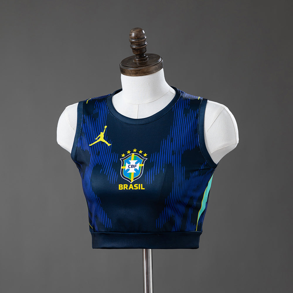 Brazil Away Jersey World Cup 2026 - Women's Cropped