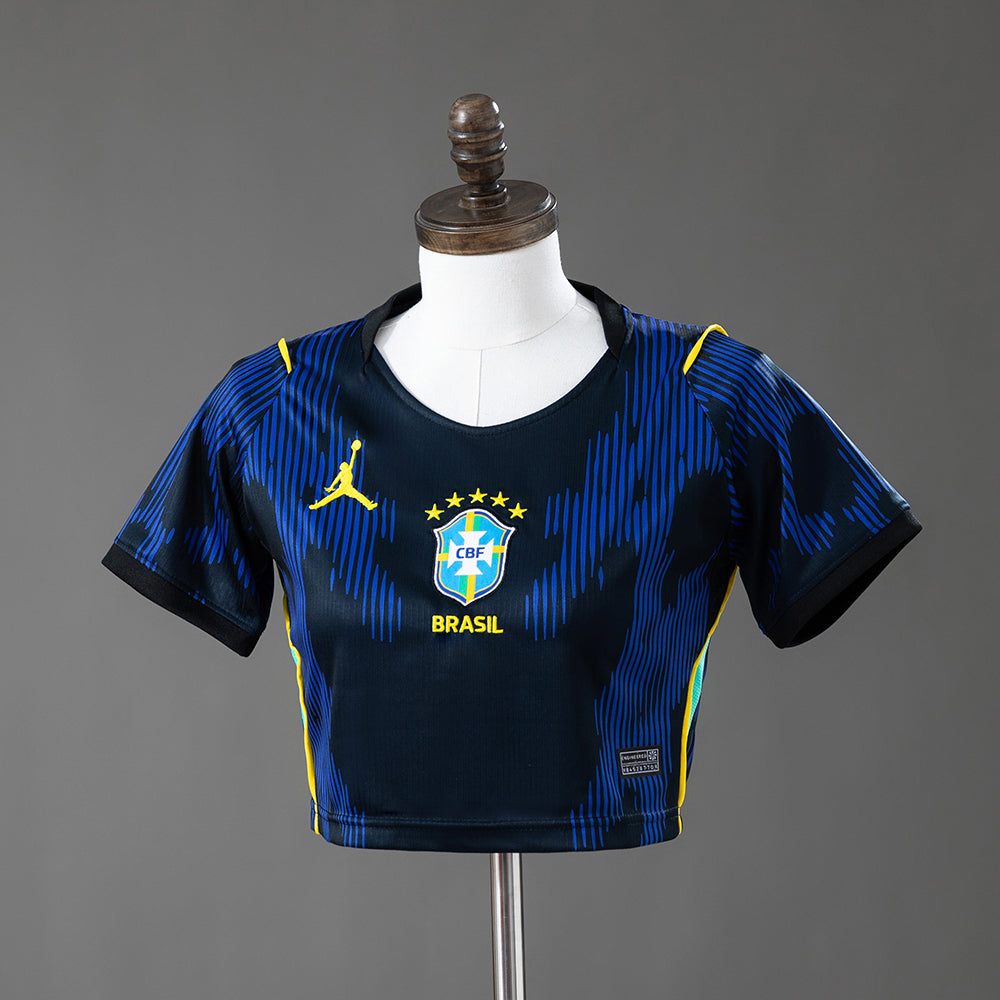 Brazil Away Jersey World Cup 2026 - Women's Cropped