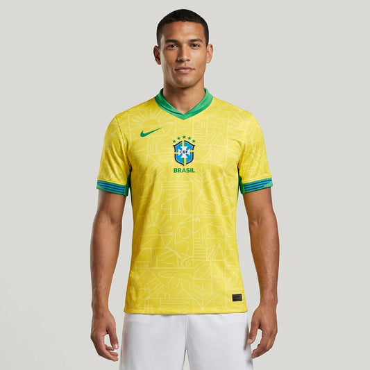Brazil Home Jersey Copa America 2024 - Fan Version