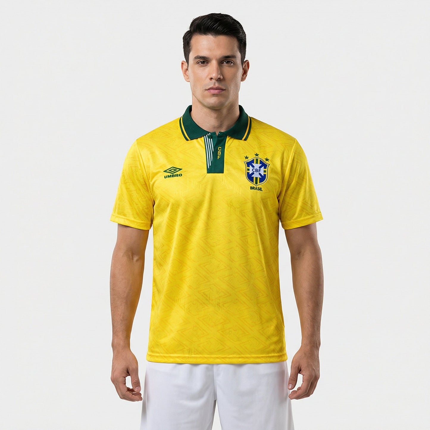 Brazil Home Jersey 1991/93 - Retro Version