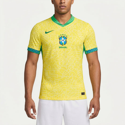 Brazil Home Jersey Copa America 2024 - Fan Version