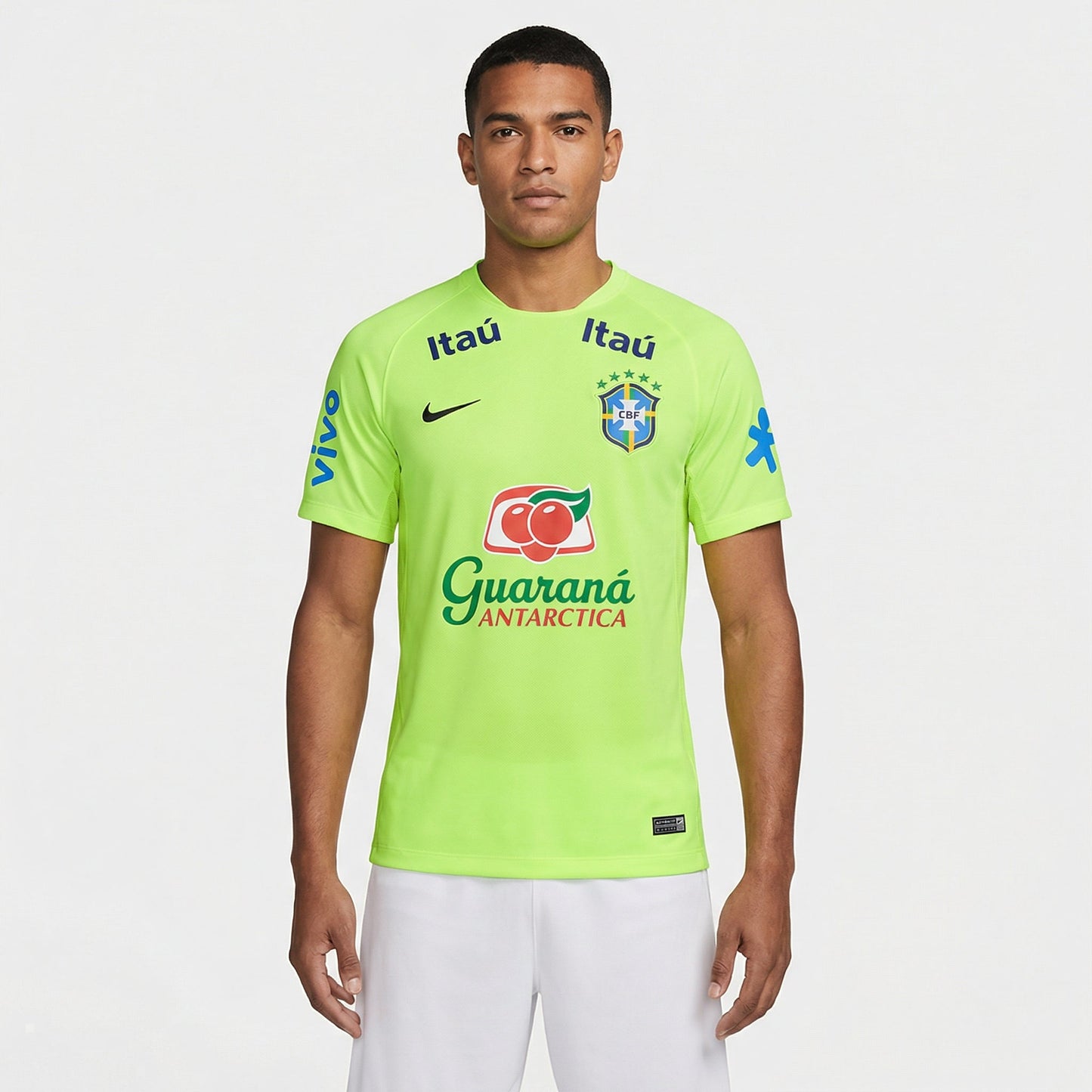 Camisa Brasil 2021/22 Treino Masculina Torcedor