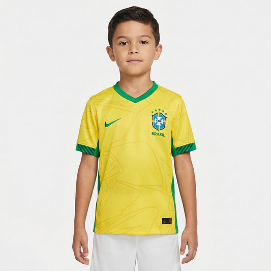 Brazil Away Jersey 2023/24 - Kids Version