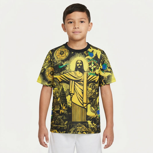 Brazil Home Jersey World Cup 2024/2025 - Kids Version