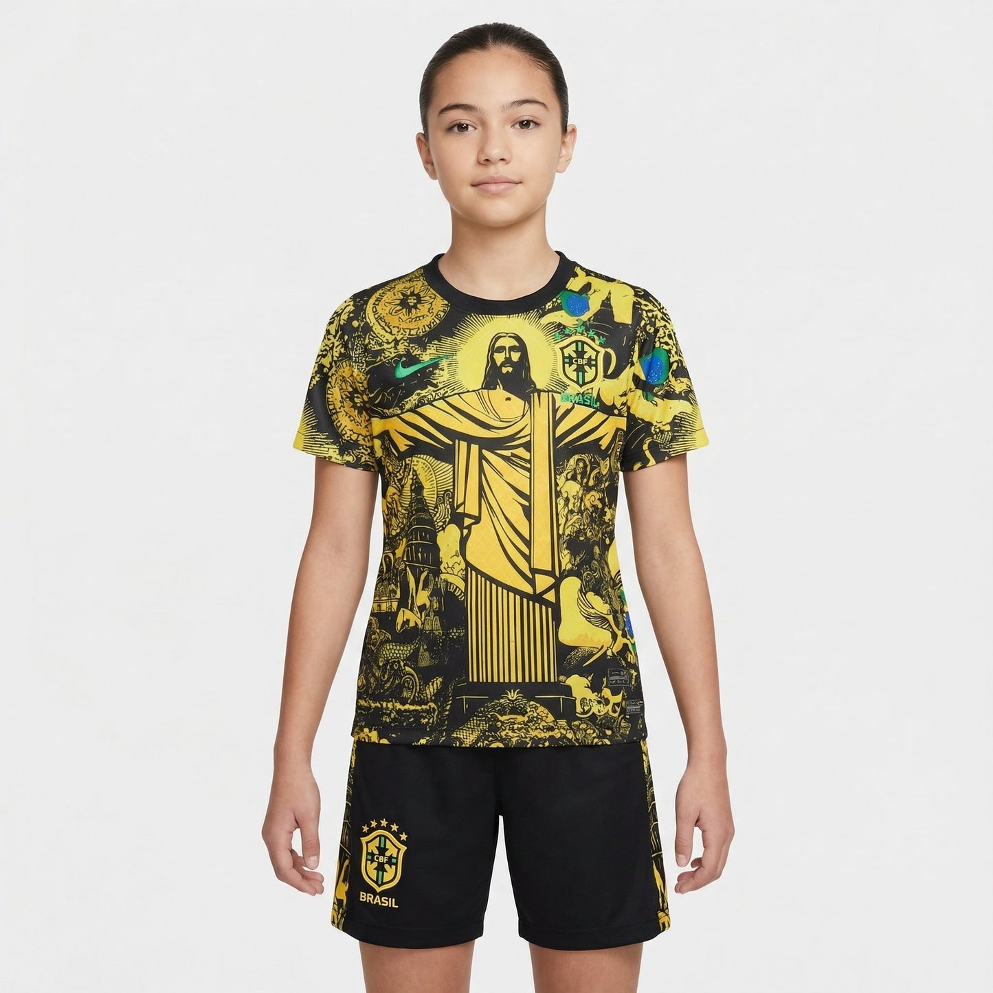 Brazil Home Jersey World Cup 2024/2025 - Kids Version