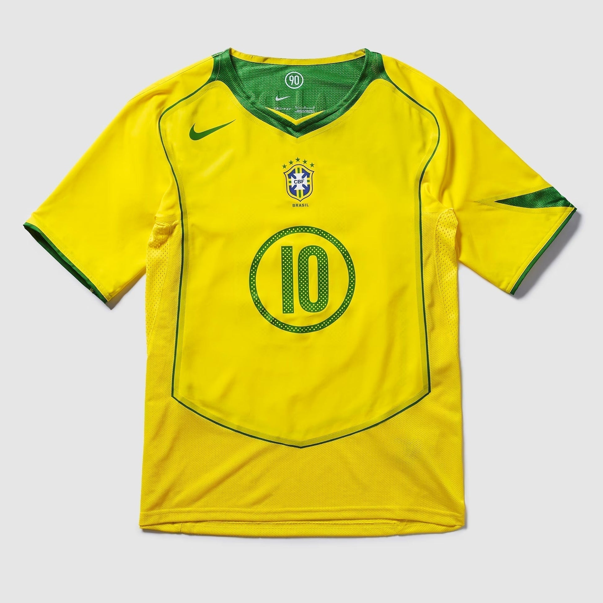 Jersey Brazil Reedição Total 90 Ronaldinho Man