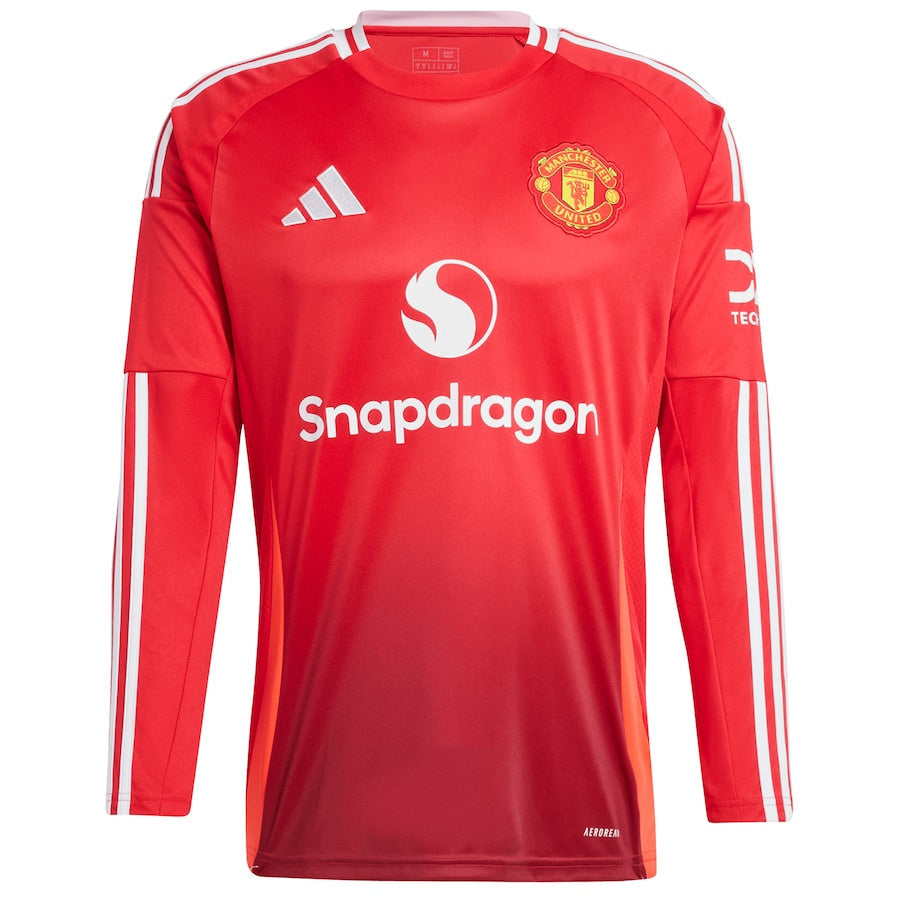 Manchester United Home Jersey 2025/2026 Long Sleeve
