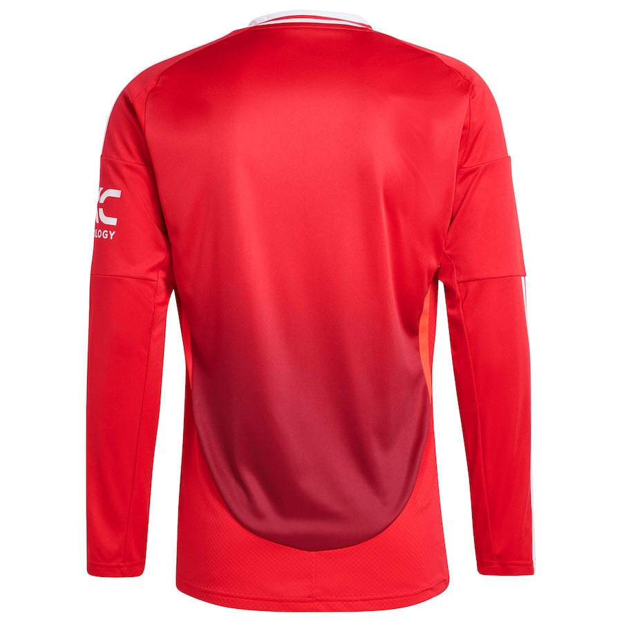 Manchester United Home Jersey 2025/2026 Long Sleeve