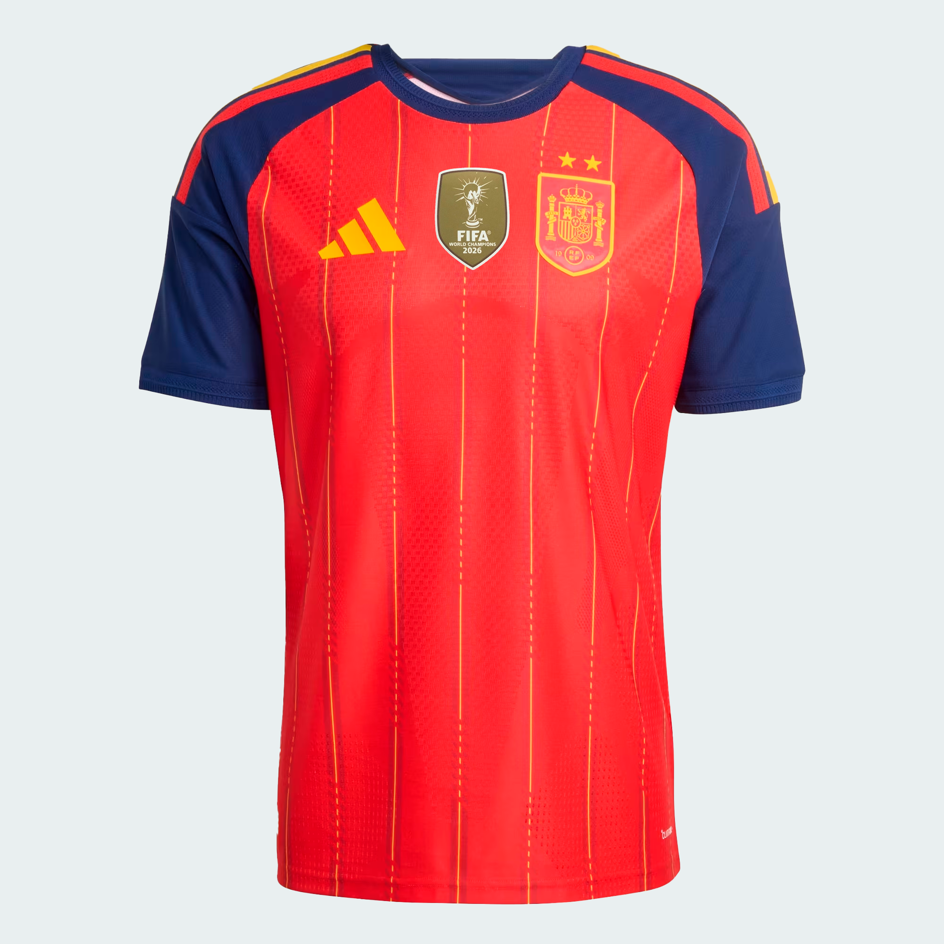 Spain 2026 World Cup Champions Home Player Version Jersey