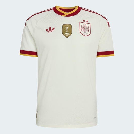 Spain 2026 World Cup Champions Away Player Version Jersey