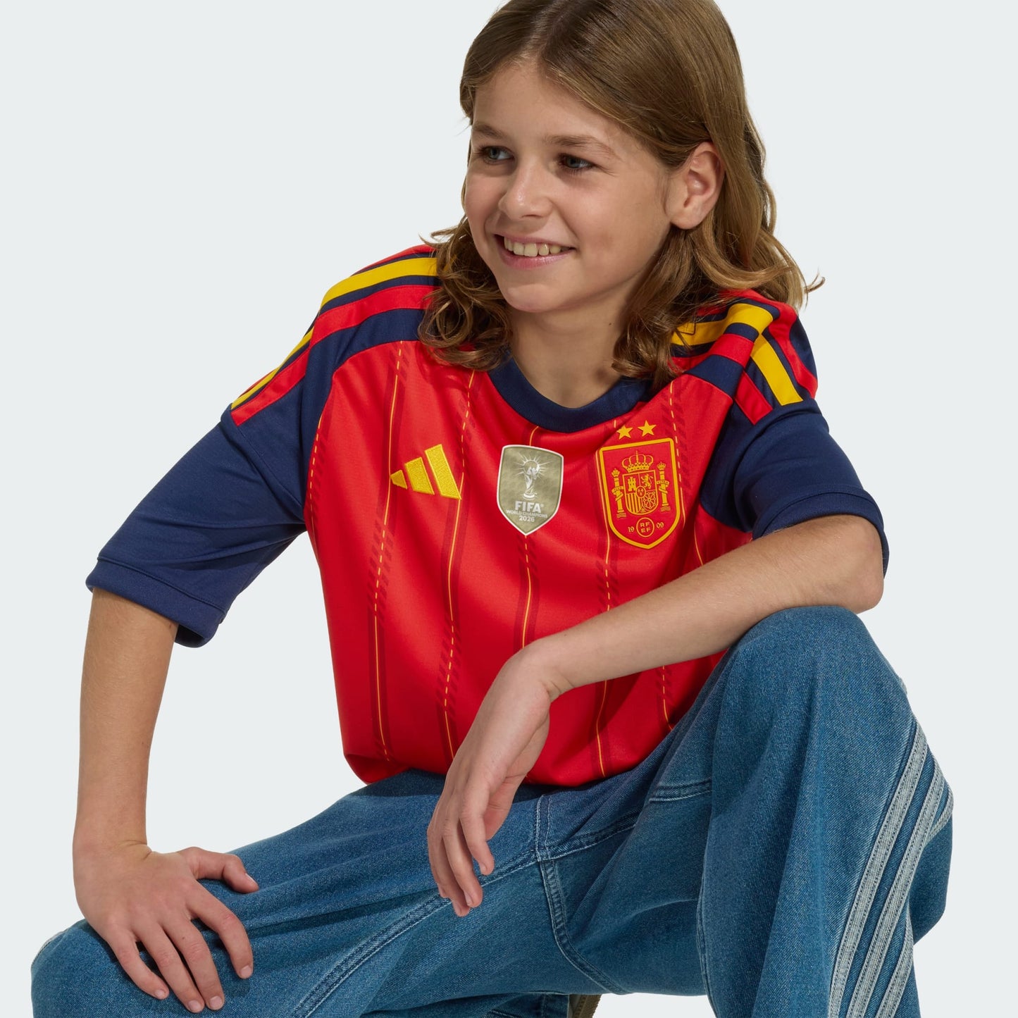 Spain 2026 World Cup Champions Home Kids Kit