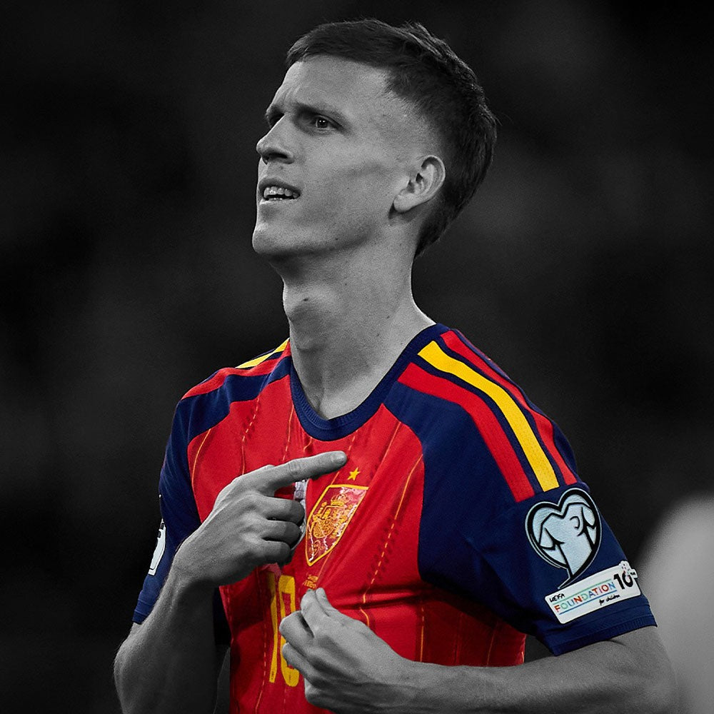 Spain 2026 World Cup Home Jersey — Dani Olmo 10