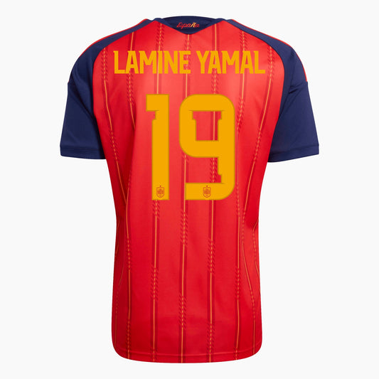 Spain 2026 World Cup Home Jersey — Lamine Yamal 19