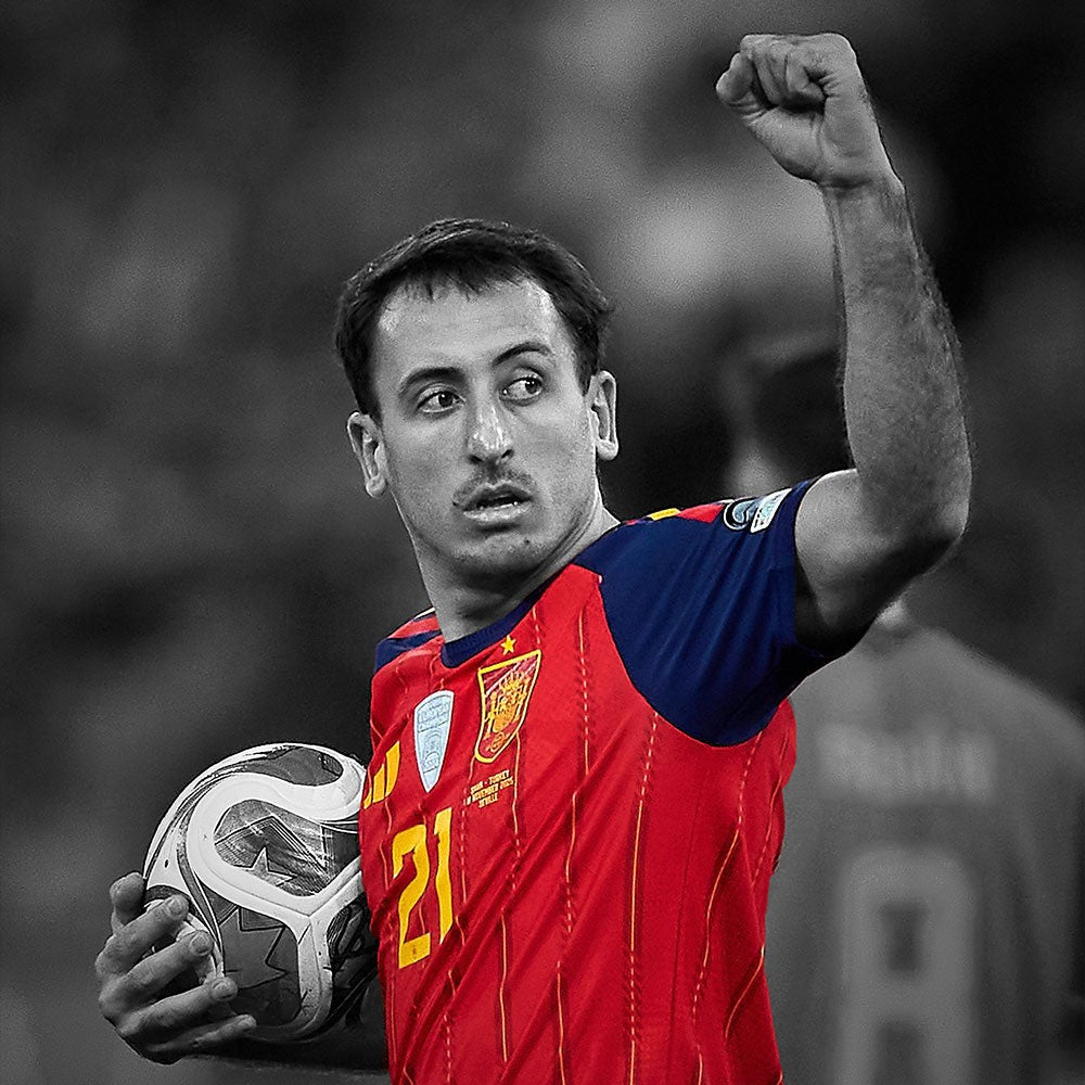 Spain 2026 World Cup Home Jersey — Oyarzabal 21