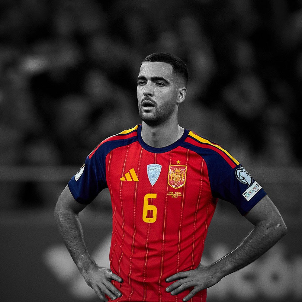 Spain 2026 World Cup Home Long Sleeve Jersey — Merino 6