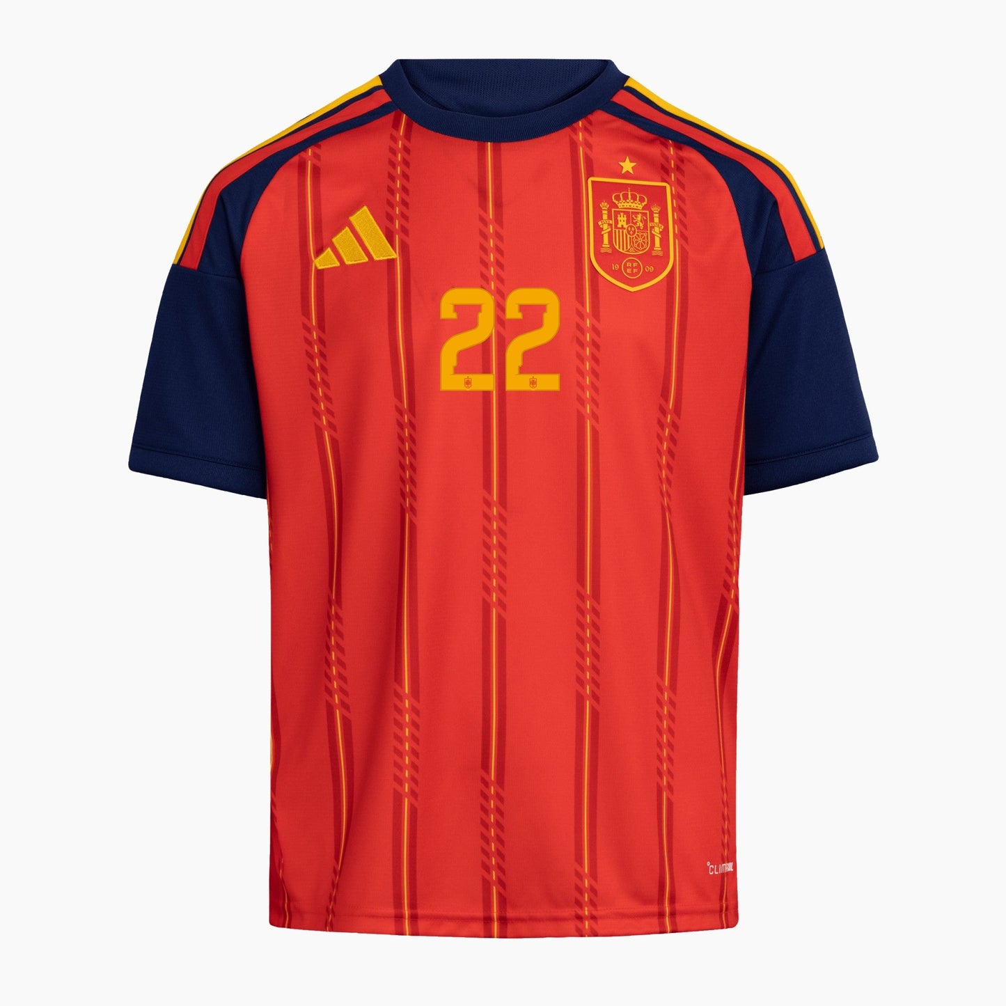 Spain 2026 World Cup Home Kids Kit — Cubarsí 22