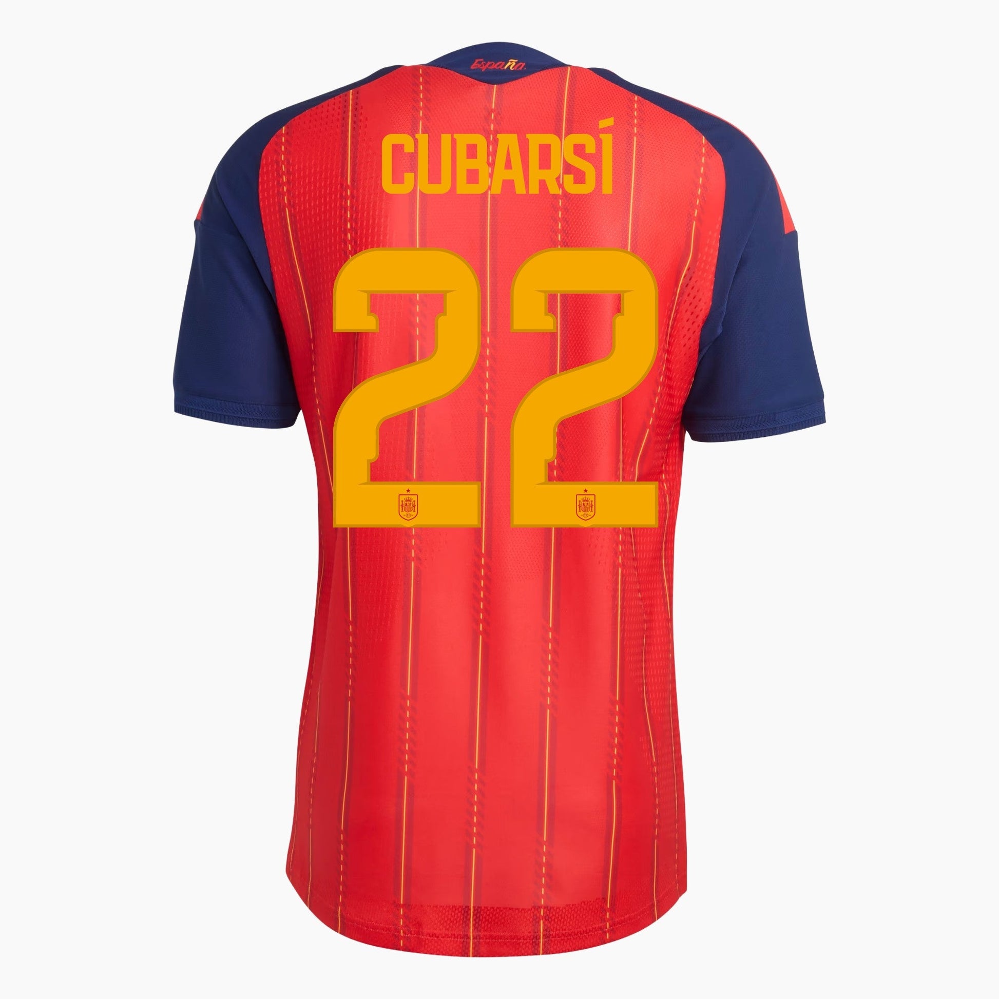 Spain 2026 World Cup Home Player Version Jersey — Cubarsí 22