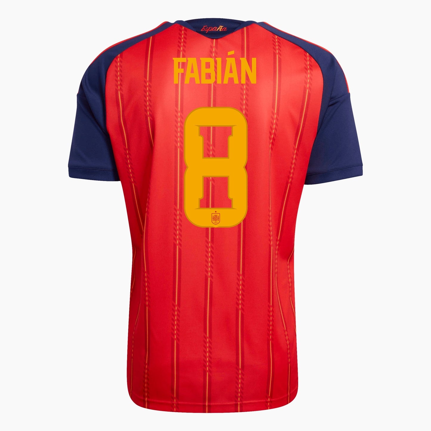 Spain 2026 World Cup Home Player Version Jersey — Fabián 8